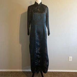 Long Sleeve Chinese Dress - 40